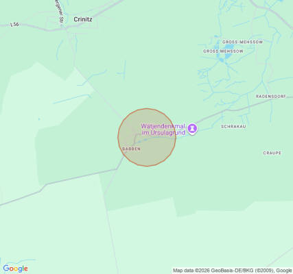 Campsite in Crinitz