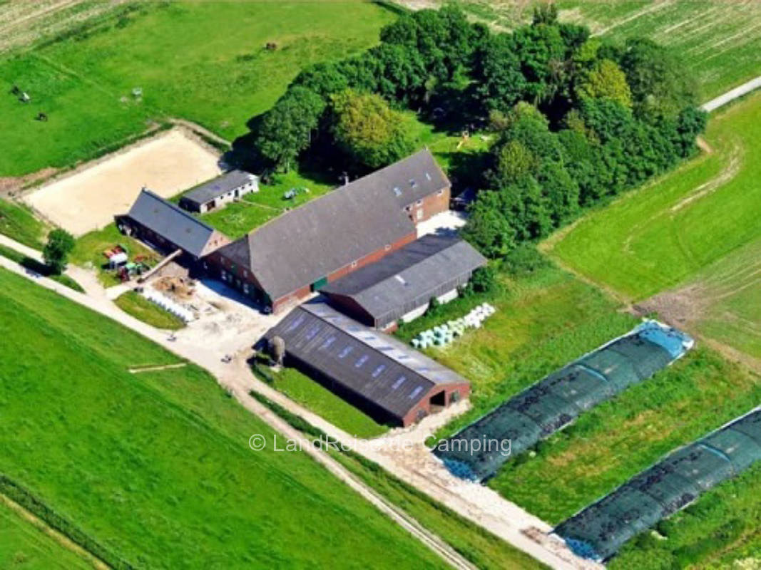 Camping auf dem Bauernhof am Nordseedeich