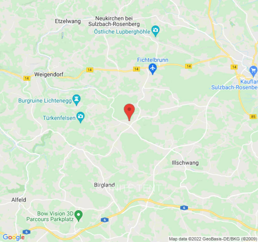 Zeltplatz in Birgland