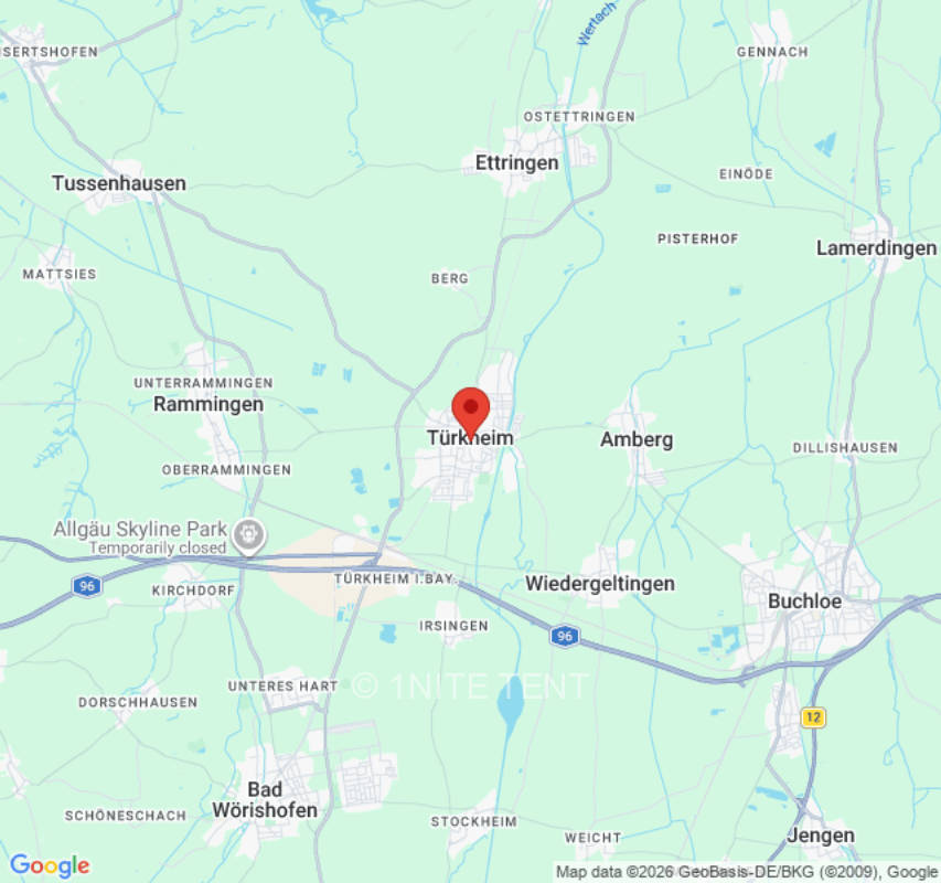 Zeltplatz in Türkheim