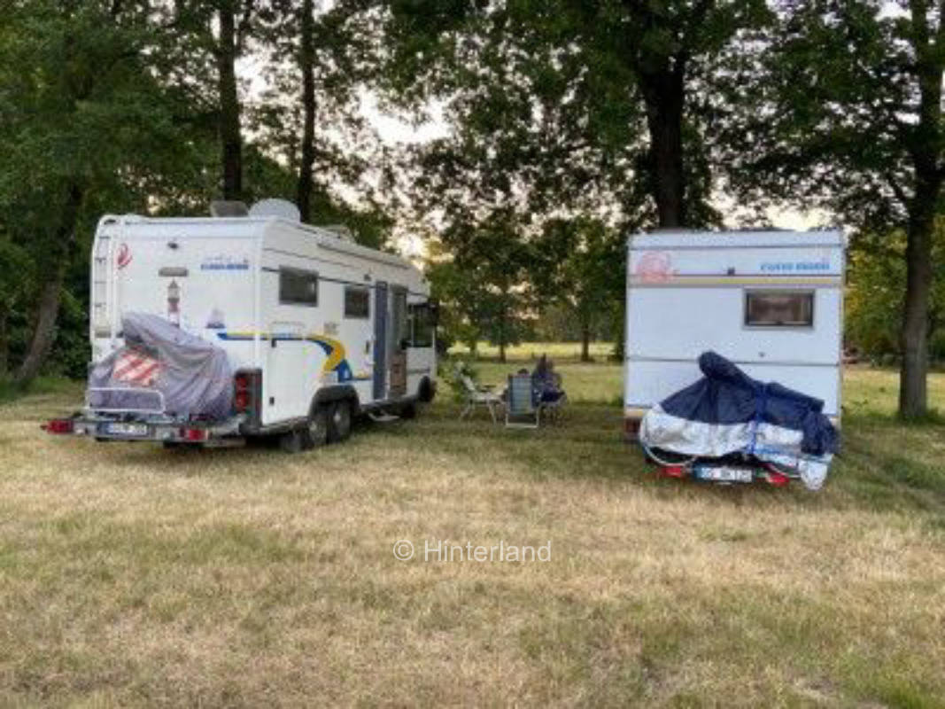 Ruhiger Stellplatz an einer privaten Reitanlage