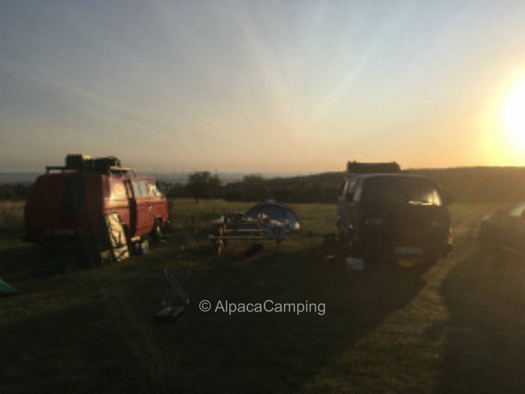 Nature camping with fantastic view #5