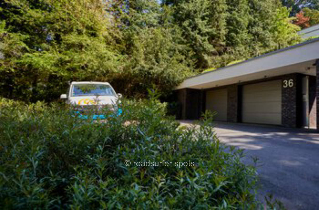 In Hennef forest on a hill