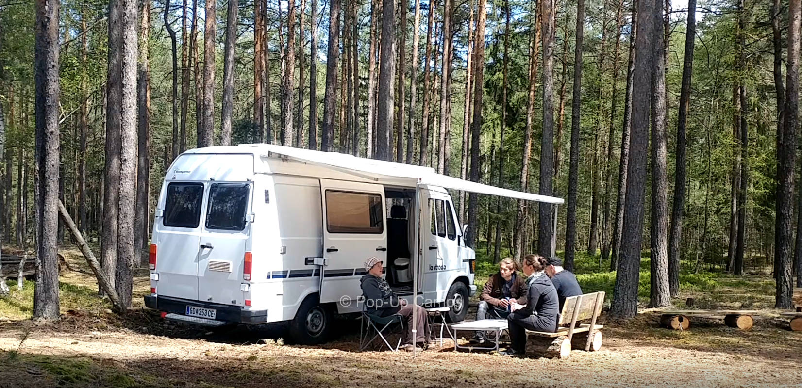 Overnight stays close to nature in the Waldplatzl in Unterlembach