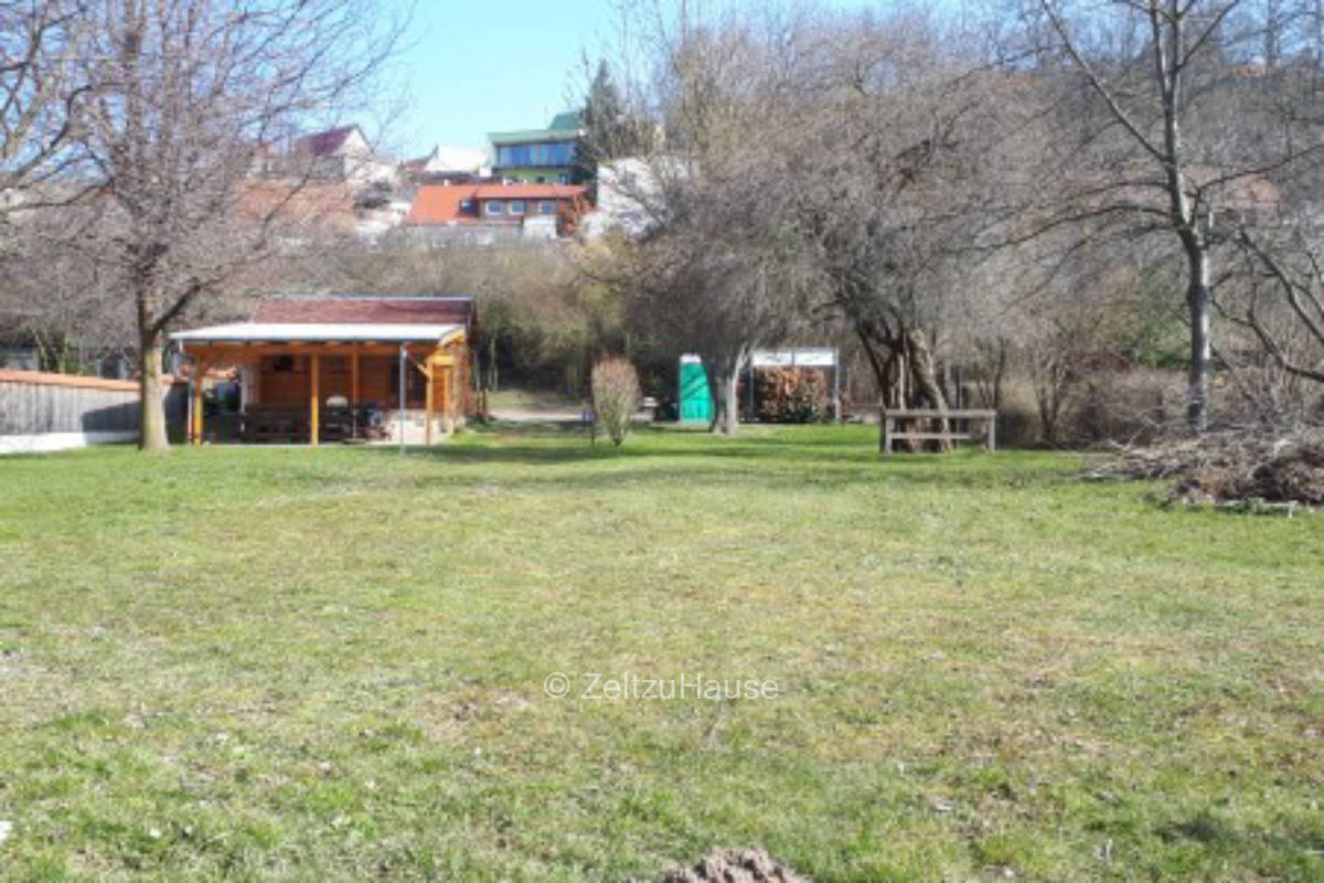 Biwakplatz an der Unstrut