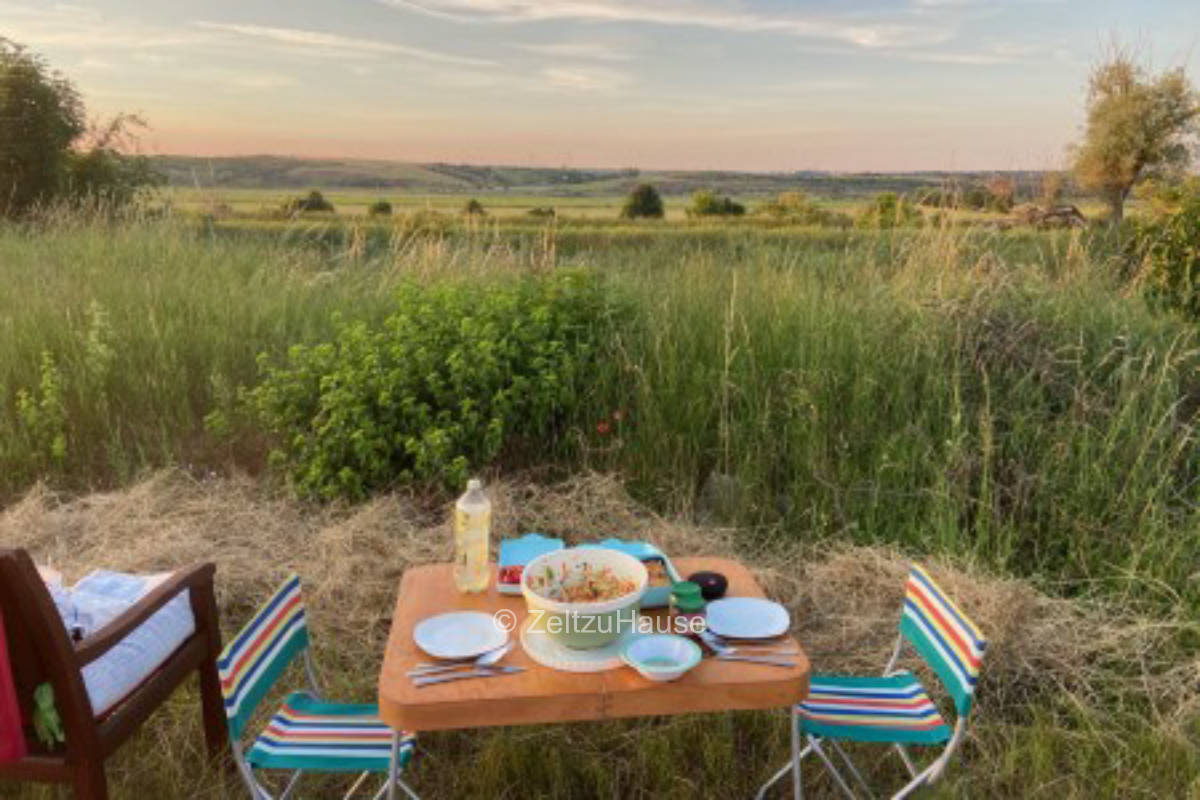 Seegebiet entdecken bei herrlicher Aussicht