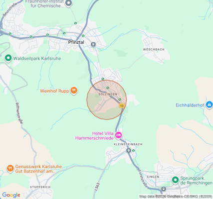Zeltplatz in Pfinztal