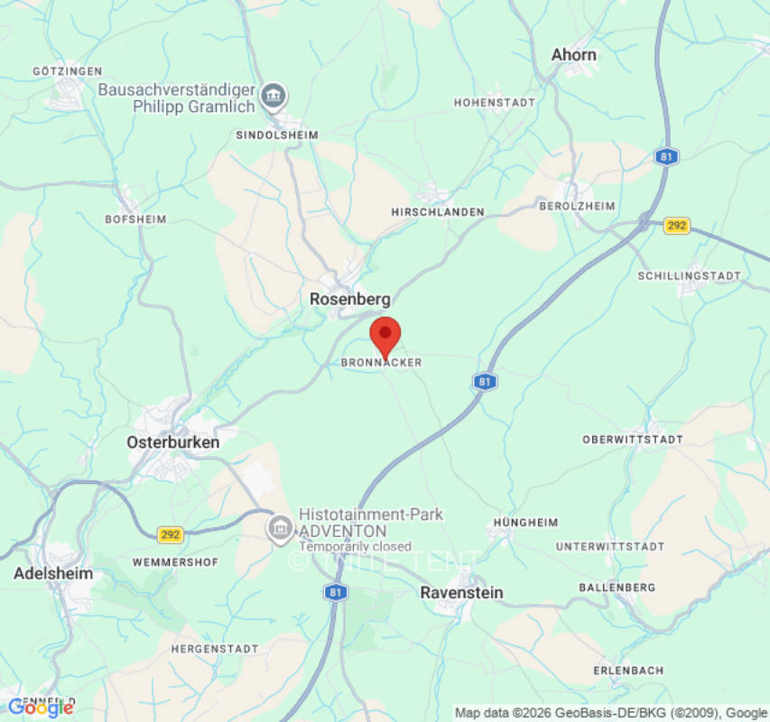 Zeltplatz in Rosenberg