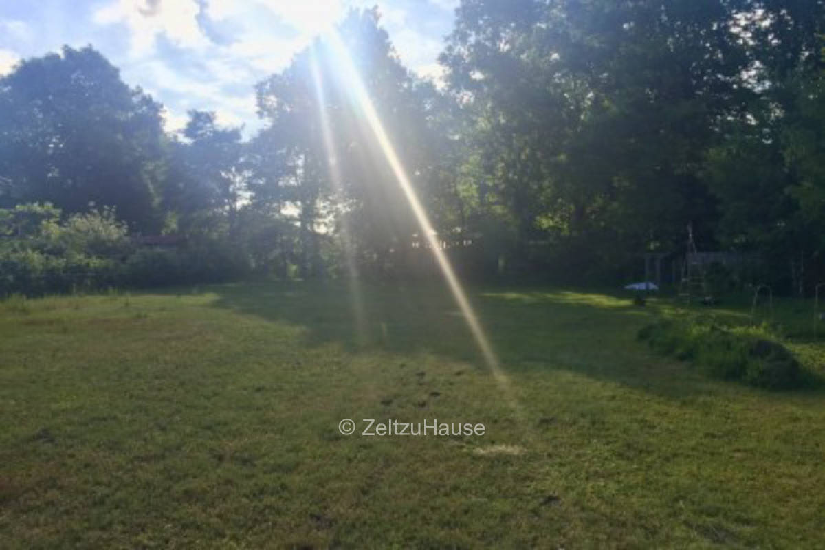Single parking space for self-sufficient campervans in the Lüneburg Heath