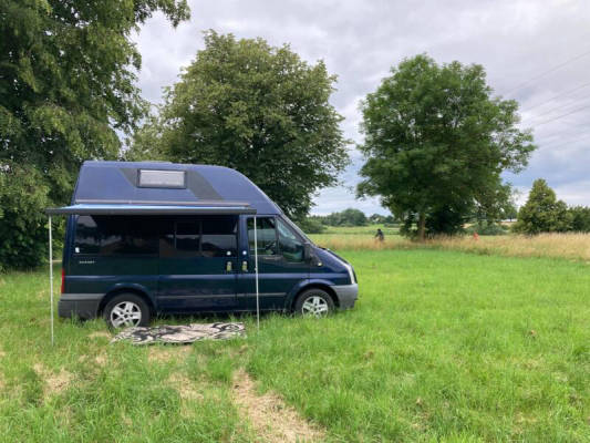 Pitch for Tent, Caravan, Van, Motorhome, Roof Top Tent (Campspace 21057)