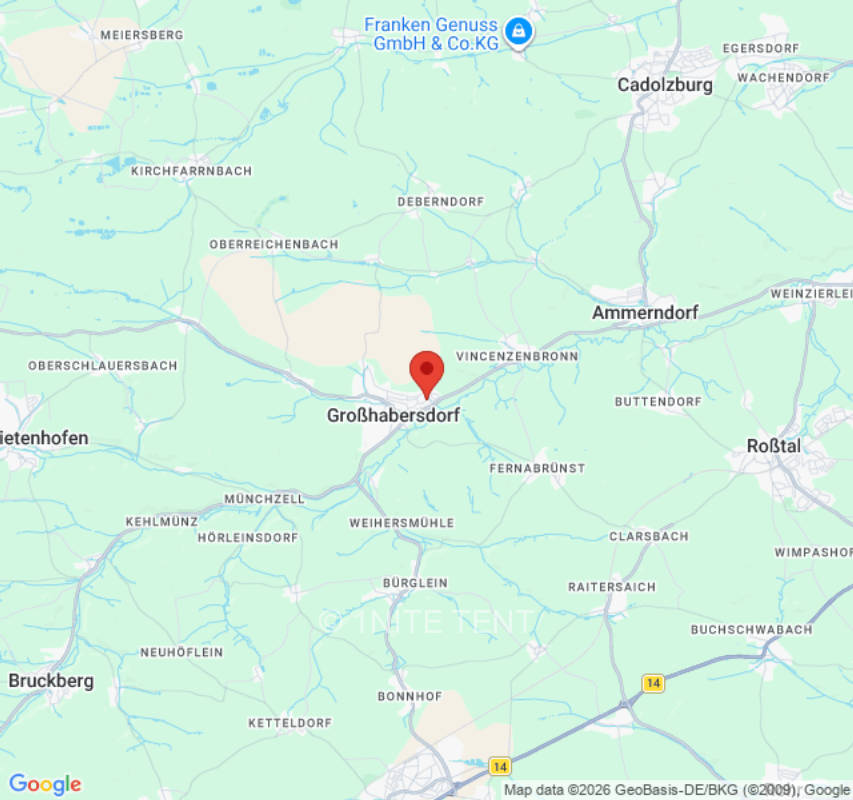 Zeltplatz in Großhabersdorf