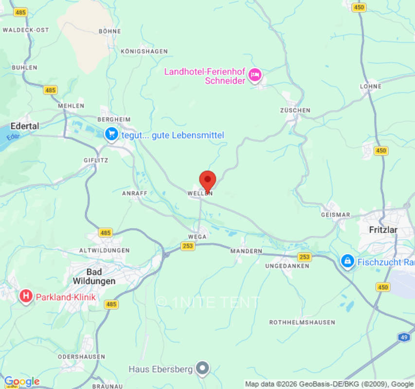 Zeltplatz in Edertal