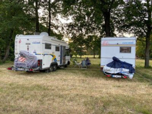 Ruhiger Stellplatz an einer privaten Reitanlage