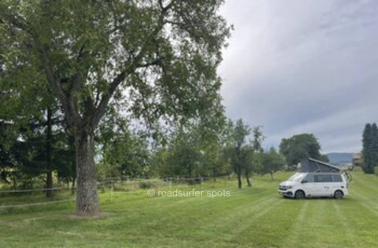 Idyllisches Camping am Weingut 