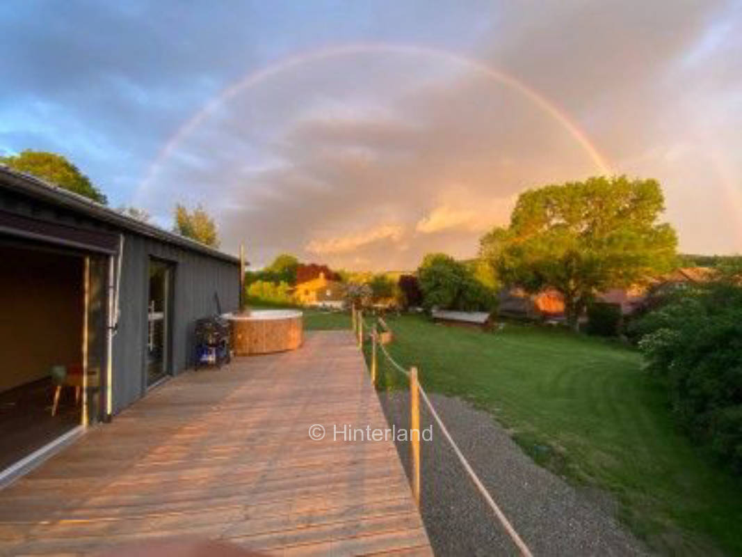 Dorfrand Vorharz am Container-Haus mit Hot Tub 