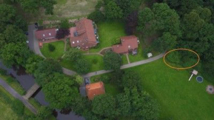 Pond property near the North Sea with private beach