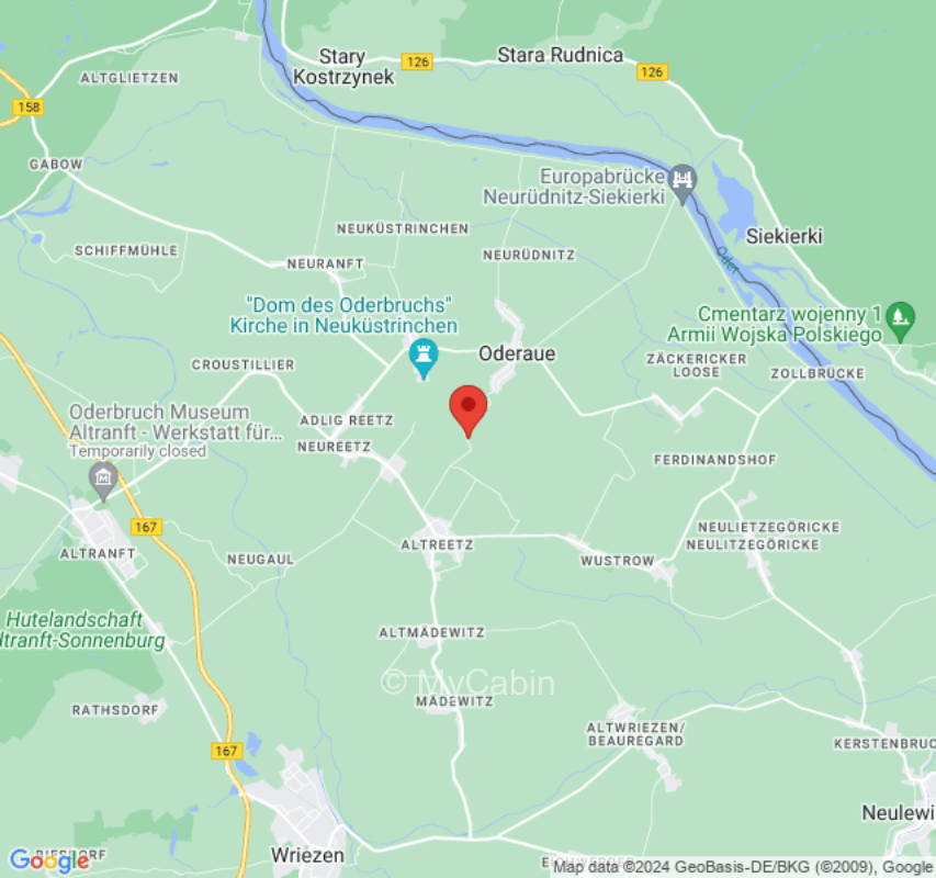 Koppel mitten im Oderbruch