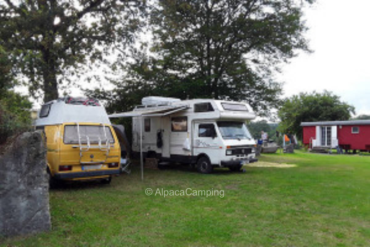 Farm camping in beautiful countryside #1