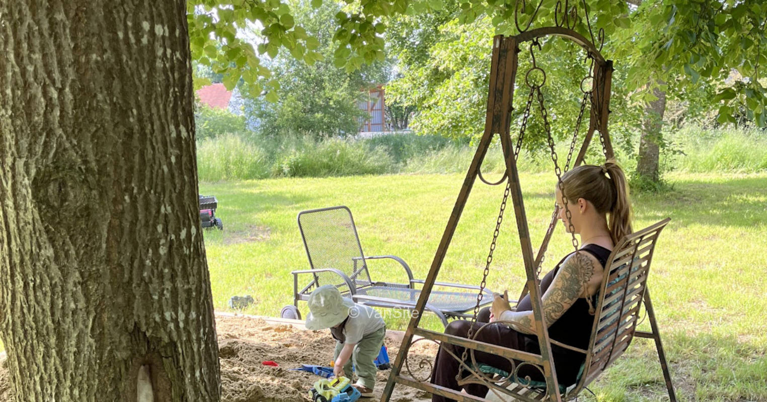 Freizeitgelände auf unserem Lagerplatz