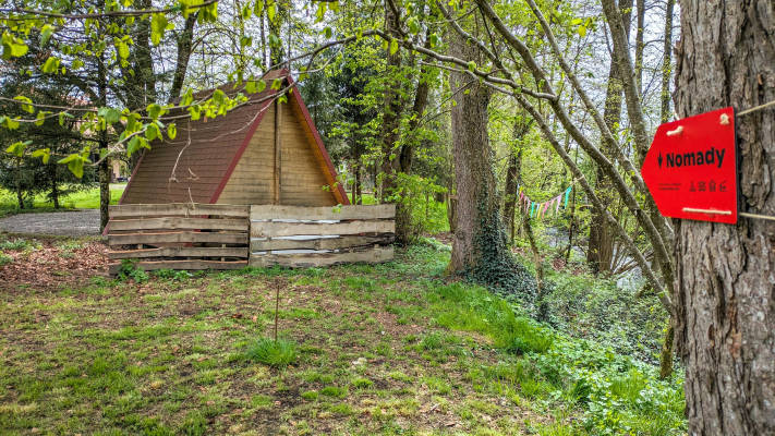 Campsite on the Wolfegger Ach