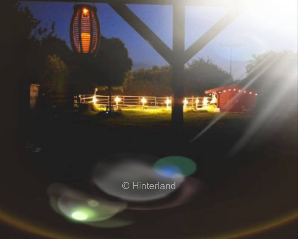 Kleiner Pony-Rentnerhof nah der Schiefbahner Felde