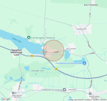 Campsite in Seegebiet Mansfelder Land