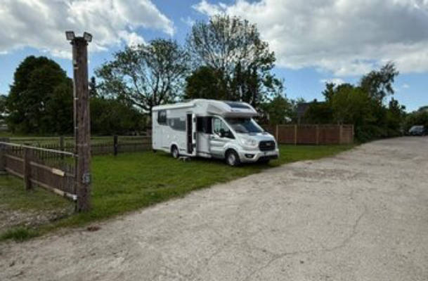 Camping on the country estate between the North Sea and the Baltic Sea