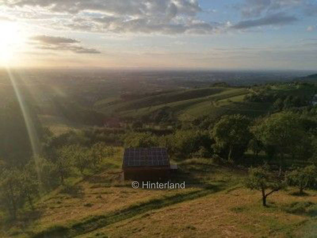 Perfekter Blick über die Rheinebene bis ins Elsass