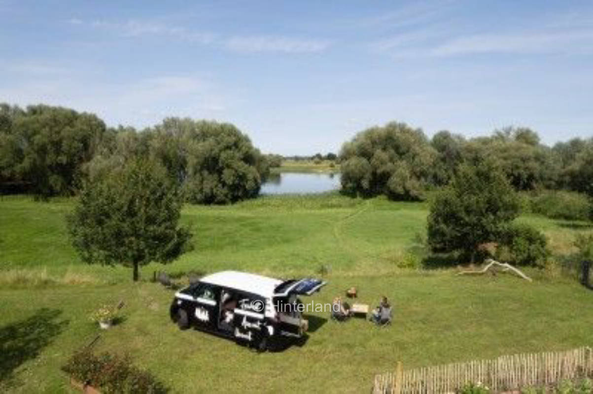 Camping an der Elbe mit Zugang zum Elbstrand 