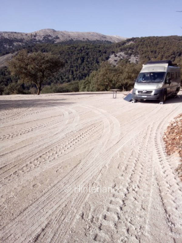 Naturbelassener Platz in Andalusien