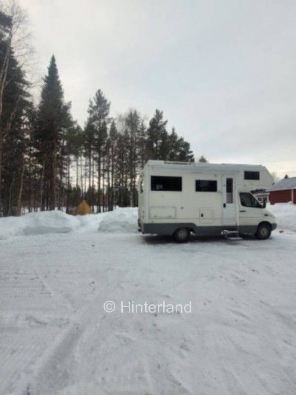 Natur Stellplätze in schwedisch Lappland am See, privater Stellplatz