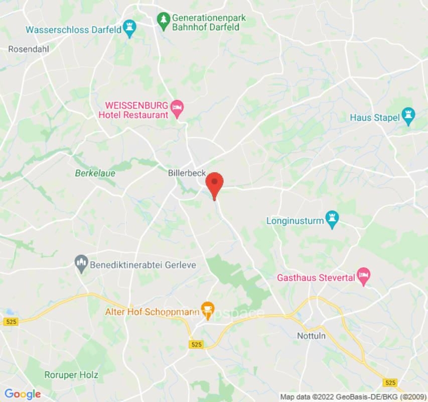 The pearl in Münsterland, privater Stellplatz