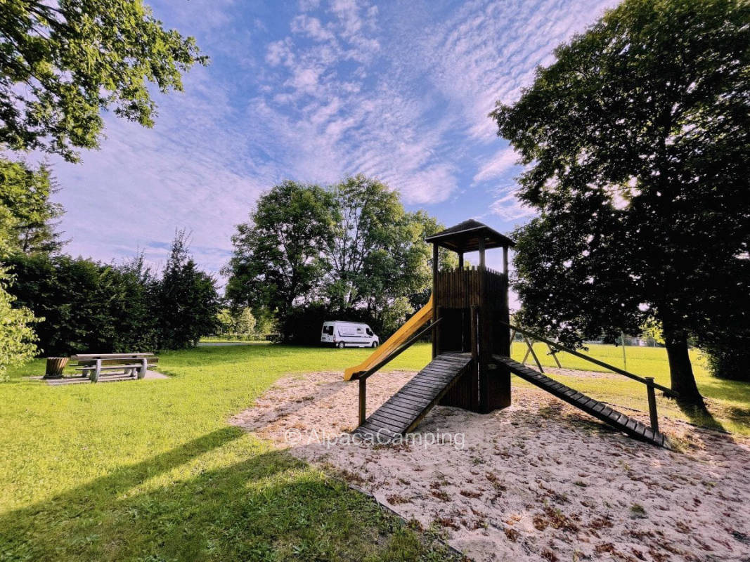 Camping in Breitbach at the playground