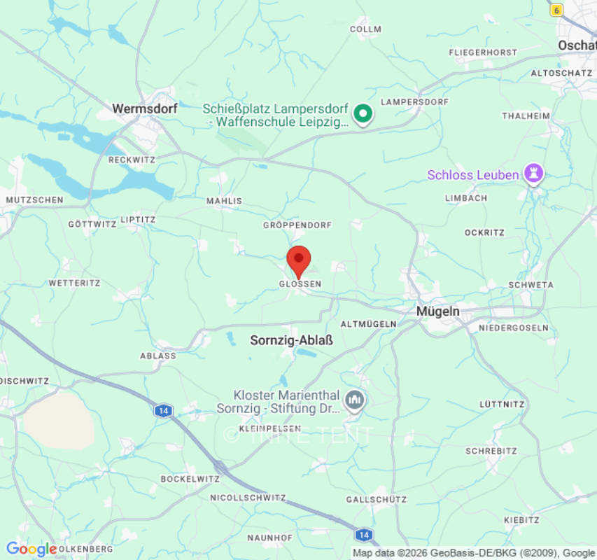 Zeltplatz in Sornzig-Ablaß