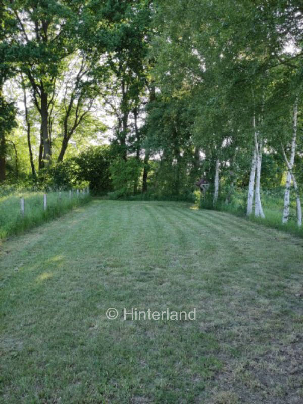 Pitches directly on the Ostfriesland hiking trail