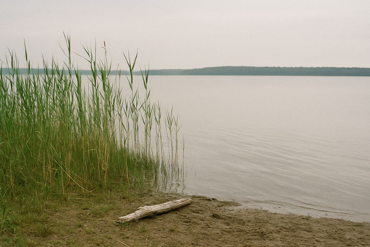 Der Malchiner See – KI-generiertes Symbolbild