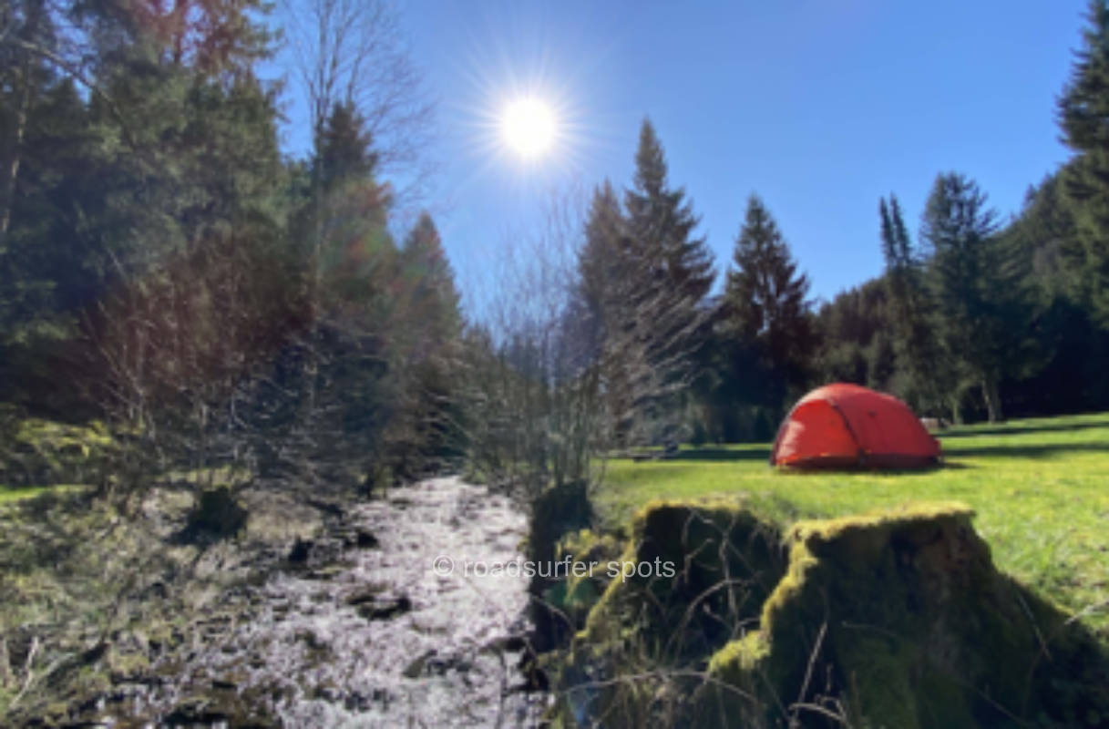 Wild romantic place in the most beautiful valley of the Eifel