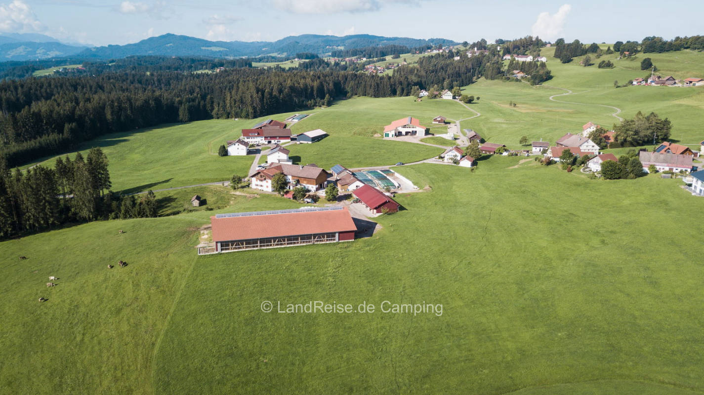 Idyllischer Stellplatz im Westallgäu