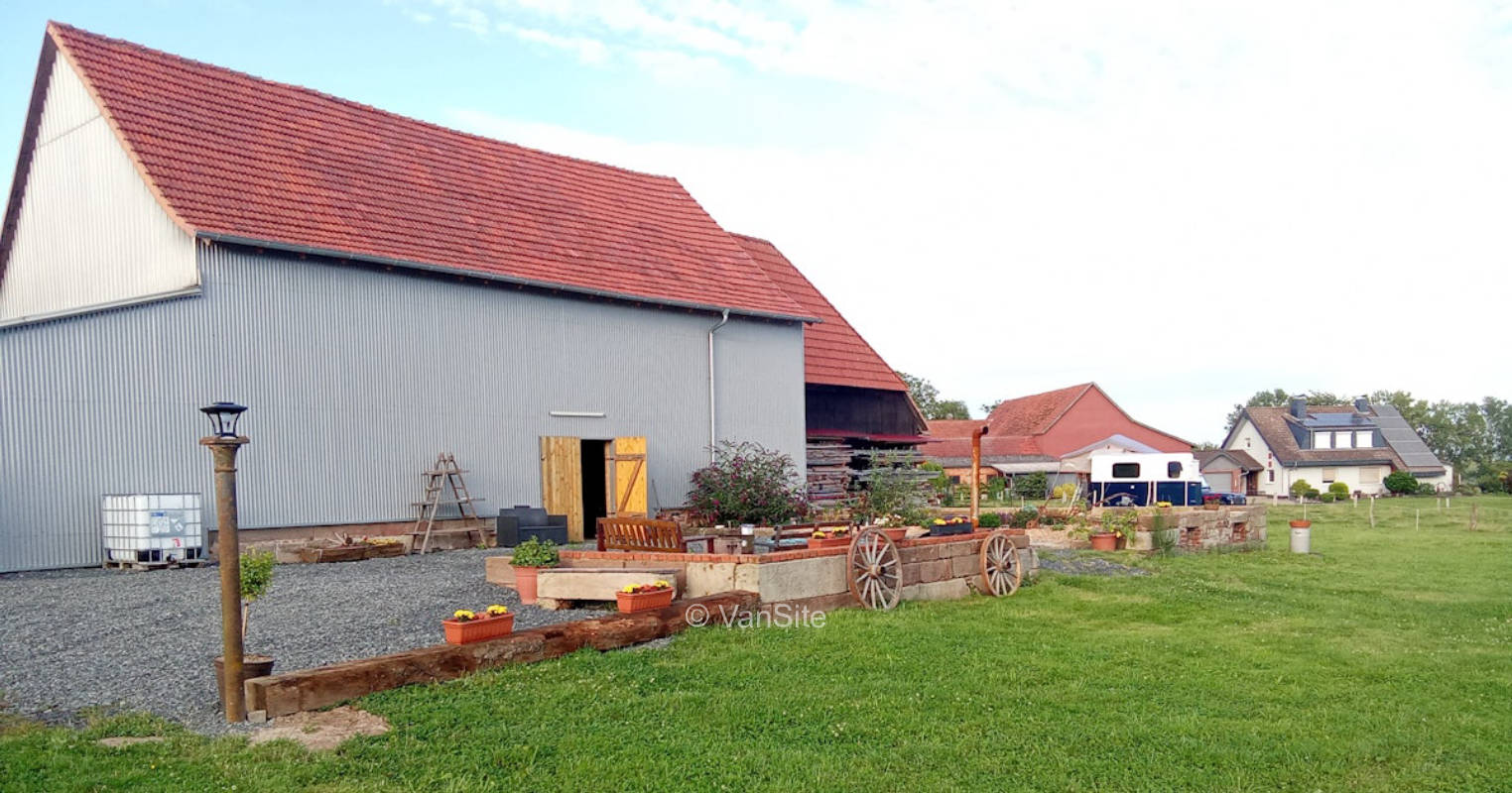 Camping mit Rhönpanorama