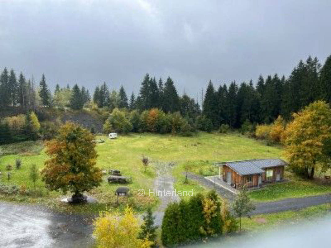 Naturcamping auf dem Fellberg am Waldrand