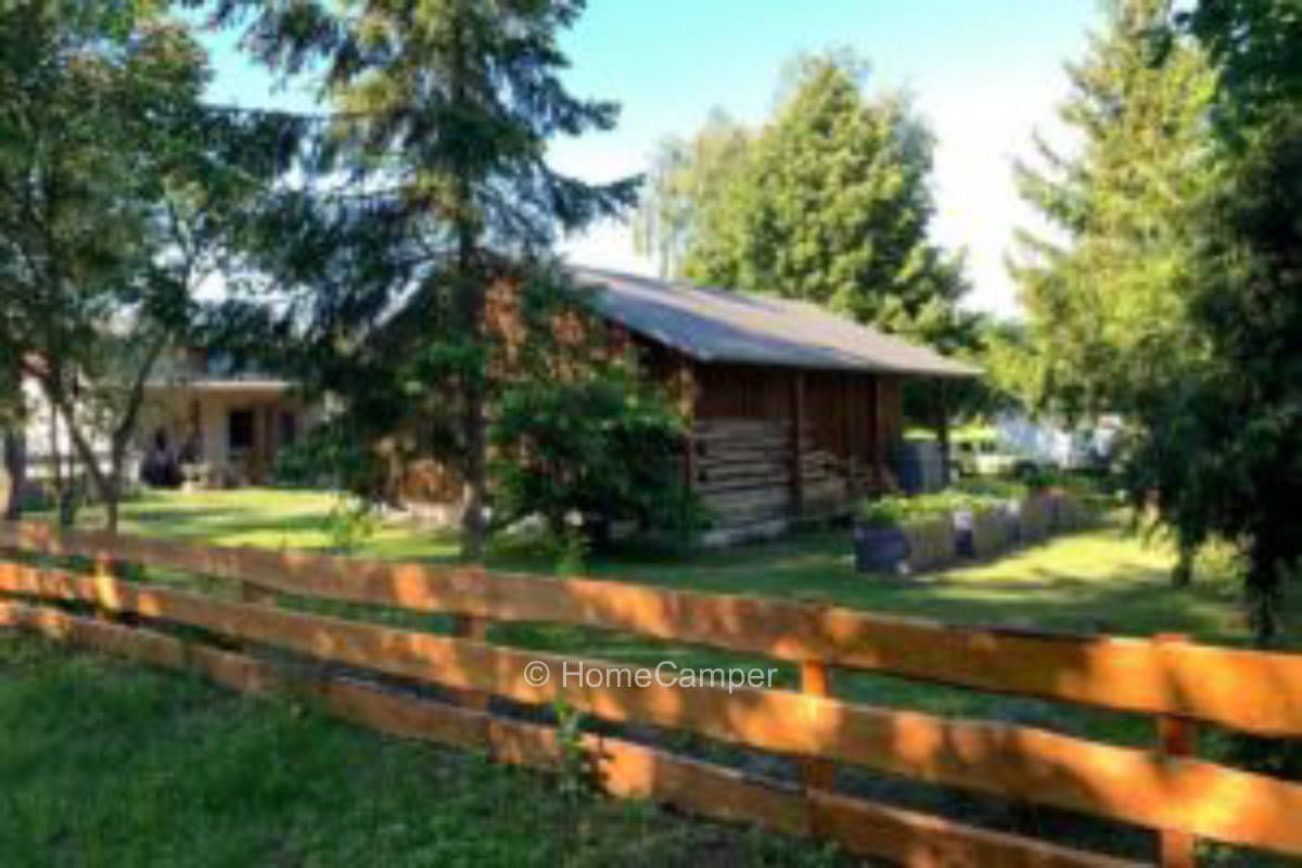 Privater Platz in Bollewick