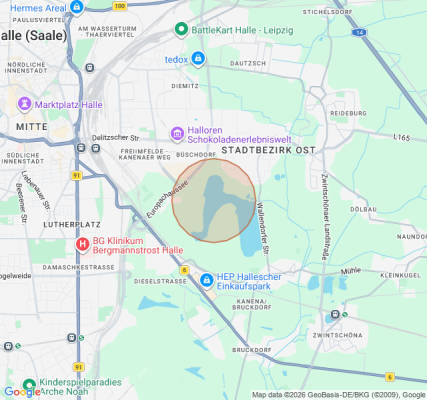 Campsite in Halle (Saale)