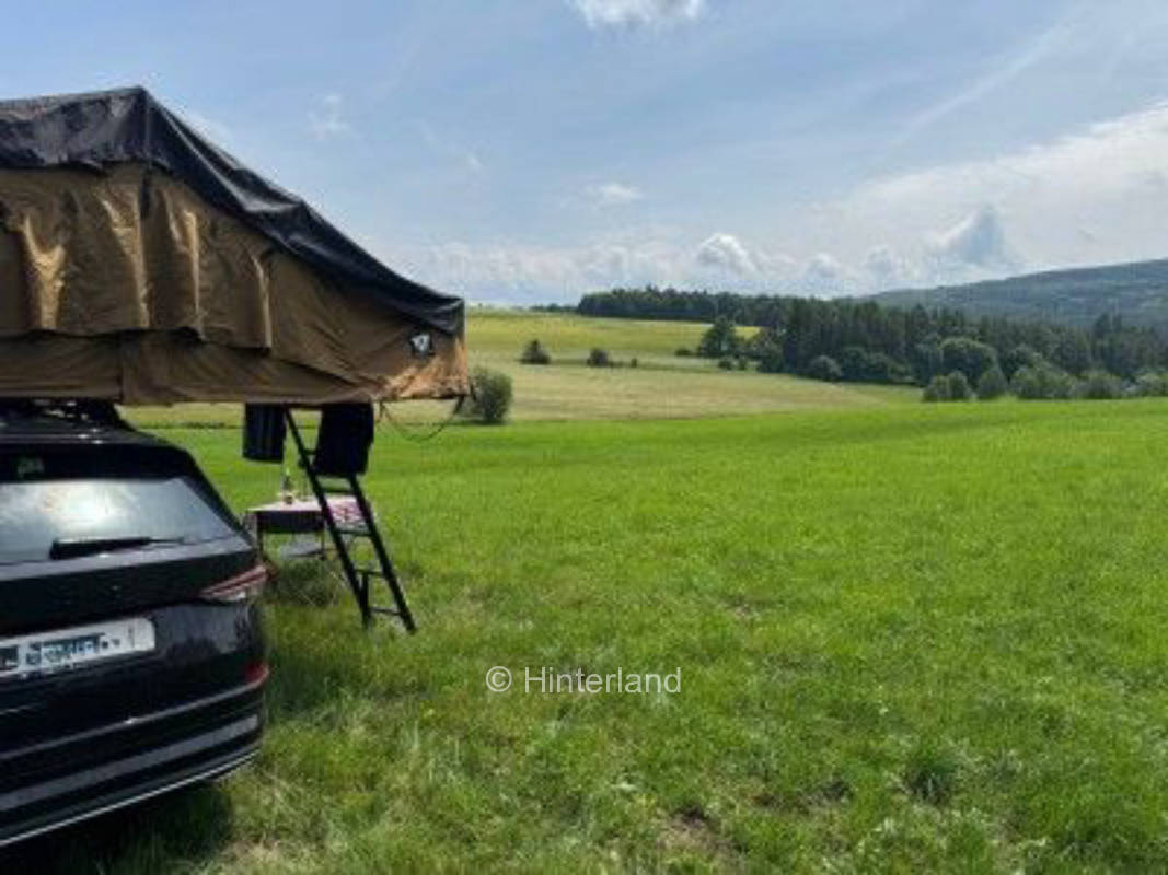 Alleinlage mit Idarkopf Blick im schönen Hunsrück