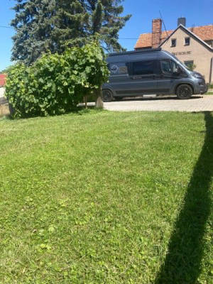 Motorhome pitch near Bautzen
