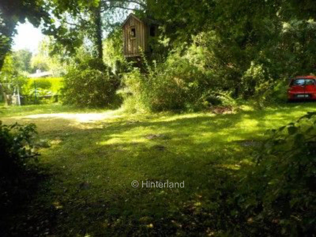 Bindow: idyllischer Garten, Anschluss an die Dahme