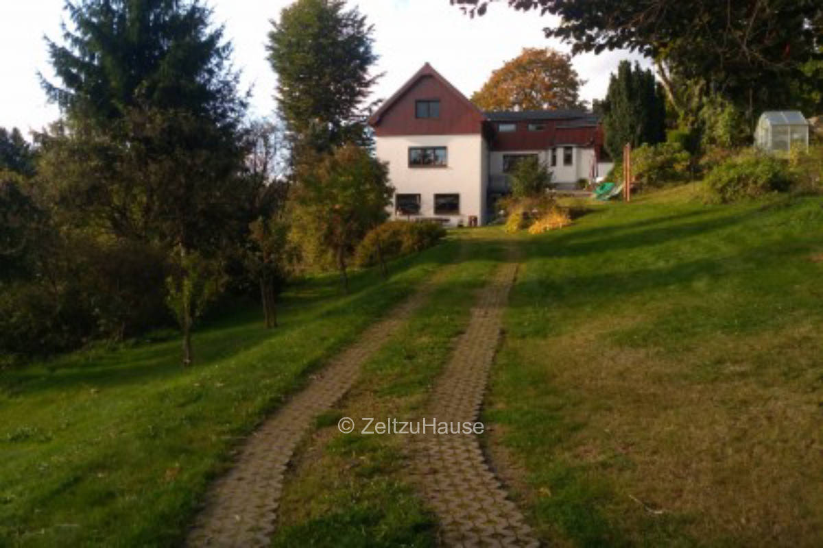 Zelten im Weihnachtsland