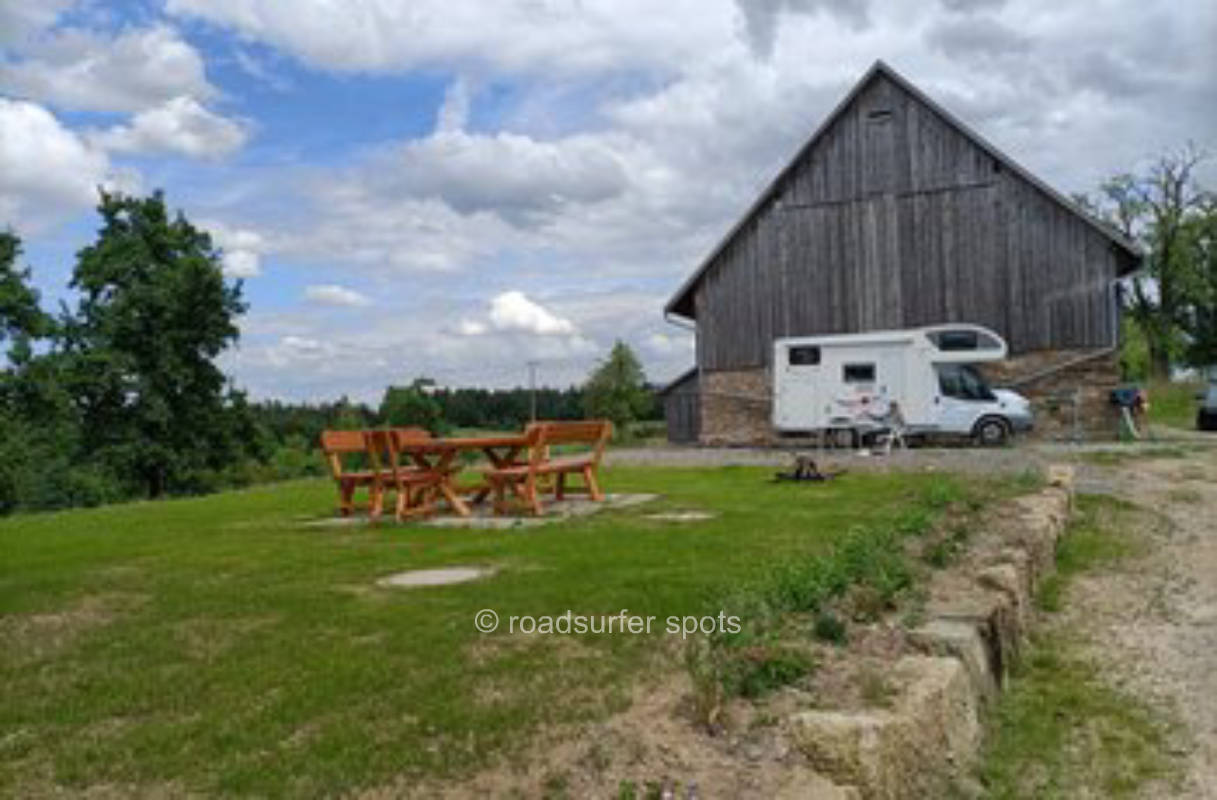 Camping an der Pferdeweide