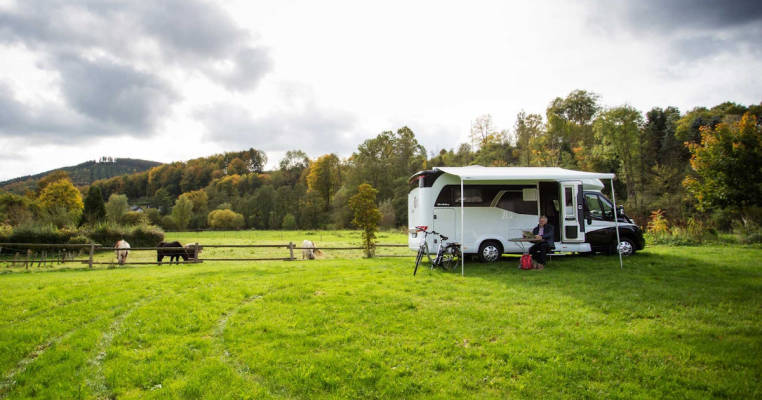 Seemers camping in the green