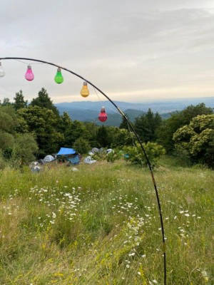 Tuscan Mountain Spot with a view