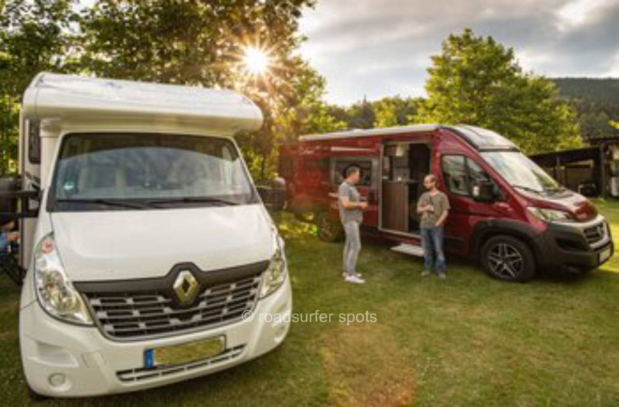 Wohnmobilstellplatz im Gleiertal/Sauerland 